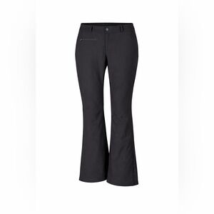 Obermeyer Black Softshell Ski Pants Insulated 14‎ Fleece